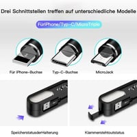 🔥50%  Rabatt🔥Schickplatz 3-in-1 magnetisches tragbares Ladekabel