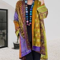 Katoenen trui kruljack met lange mouwen