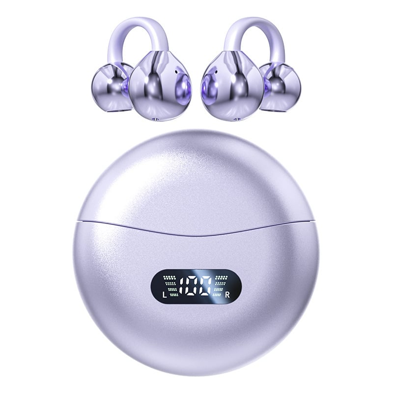 ✨AI Translation Open Ear Clip Bluetooth Headphone