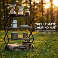Durable Foldable Stainless Steel Storage Rack