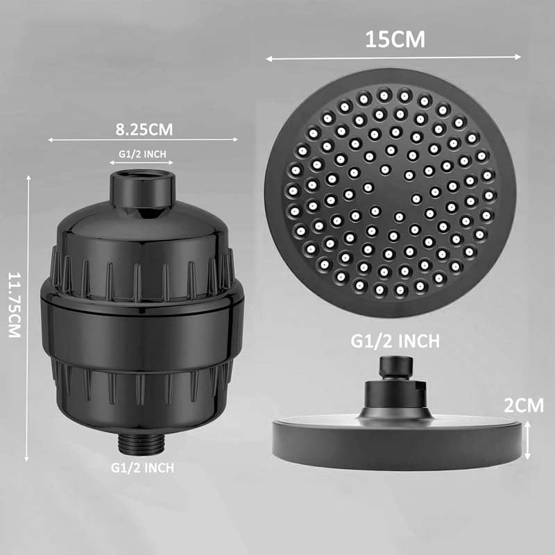 Shower filter set