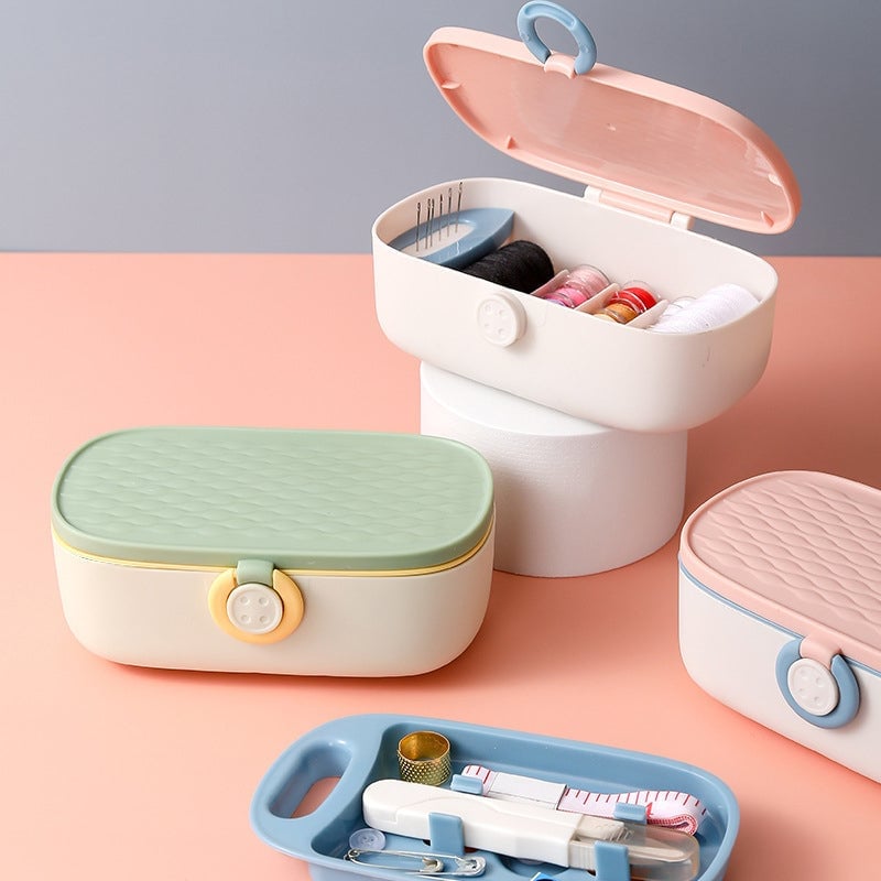 Portable Mini Hand Sewing Box