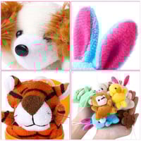 Prefilled Easter Eggs, Filled with Plush Animal Toys(28 pcs/set)