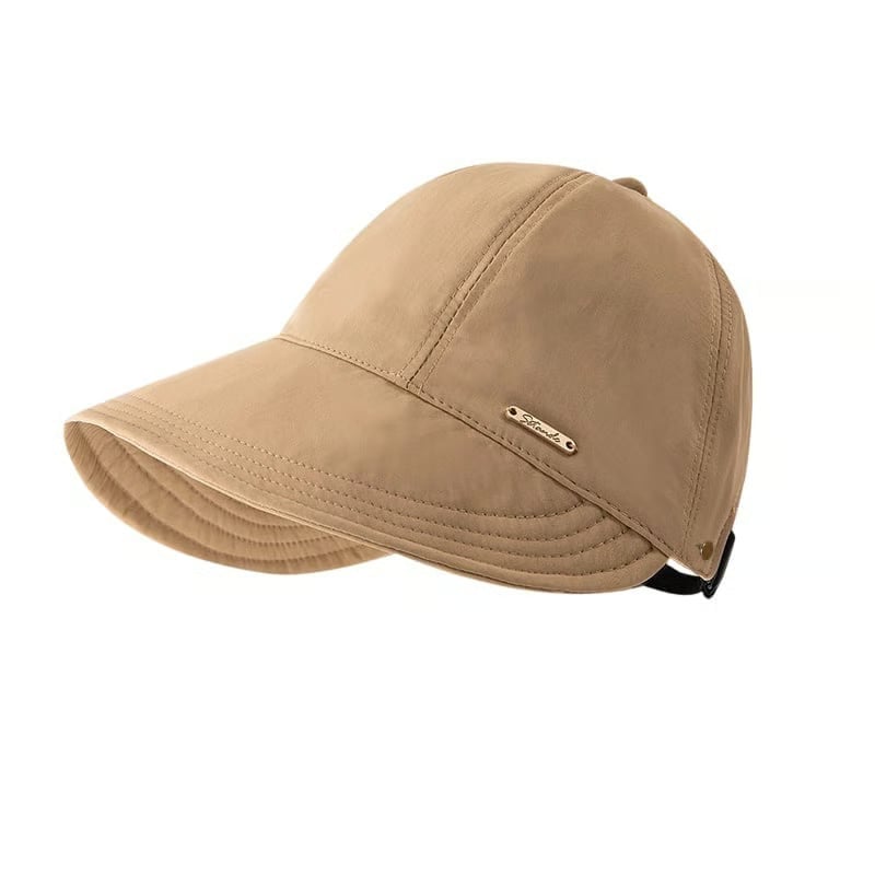 Eimerhut mit Sonnenschutz