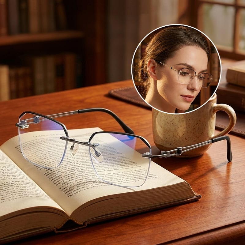 Diamond Edge Frameless Glasses