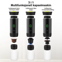 Bærbar kapselkaffemaskin