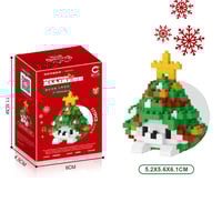 Cartoon Doll Building Block Set – Micro-Particle Assembly Toys for Kids