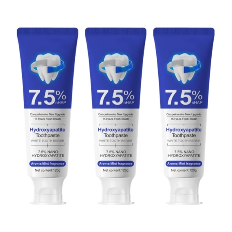 7,5 % nanohydroxyapatit-tandkräm