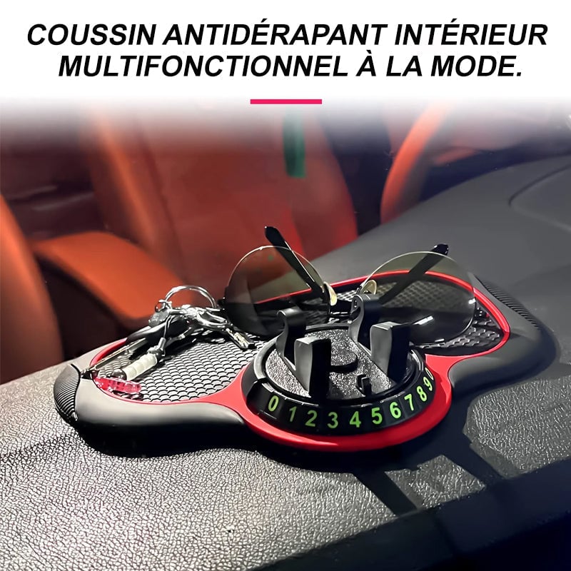 🚗Support de téléphone automatique de tapis antidérapant de voiture multifonction🚗