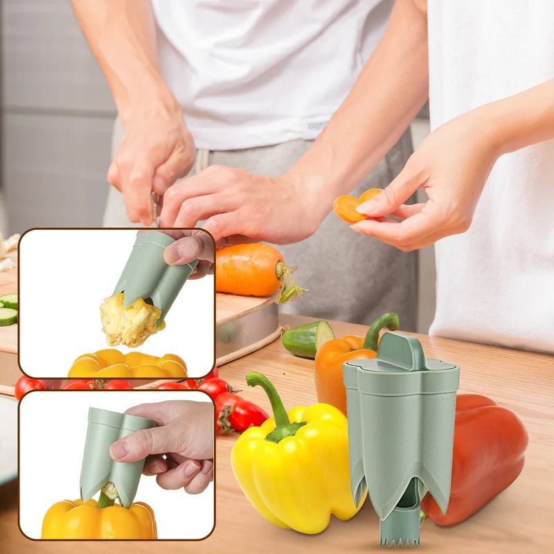 2-in-1 fruitpeperboor