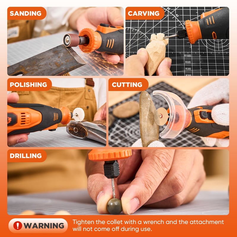 Saker® Electric Chainsaw Sharpener Kit