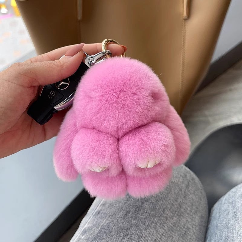 💥Handmade Soft Bunny PomPom Charms（🎁Boxed Edition）