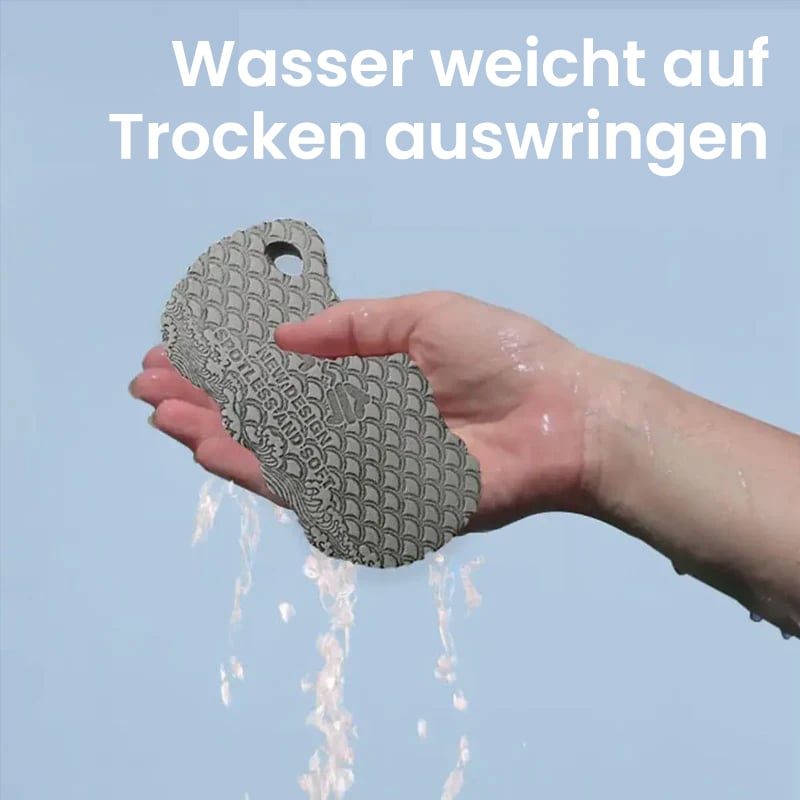 Magischer Peeling-Badeschwamm