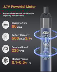 52-in-1 Electric Screwdriver Set