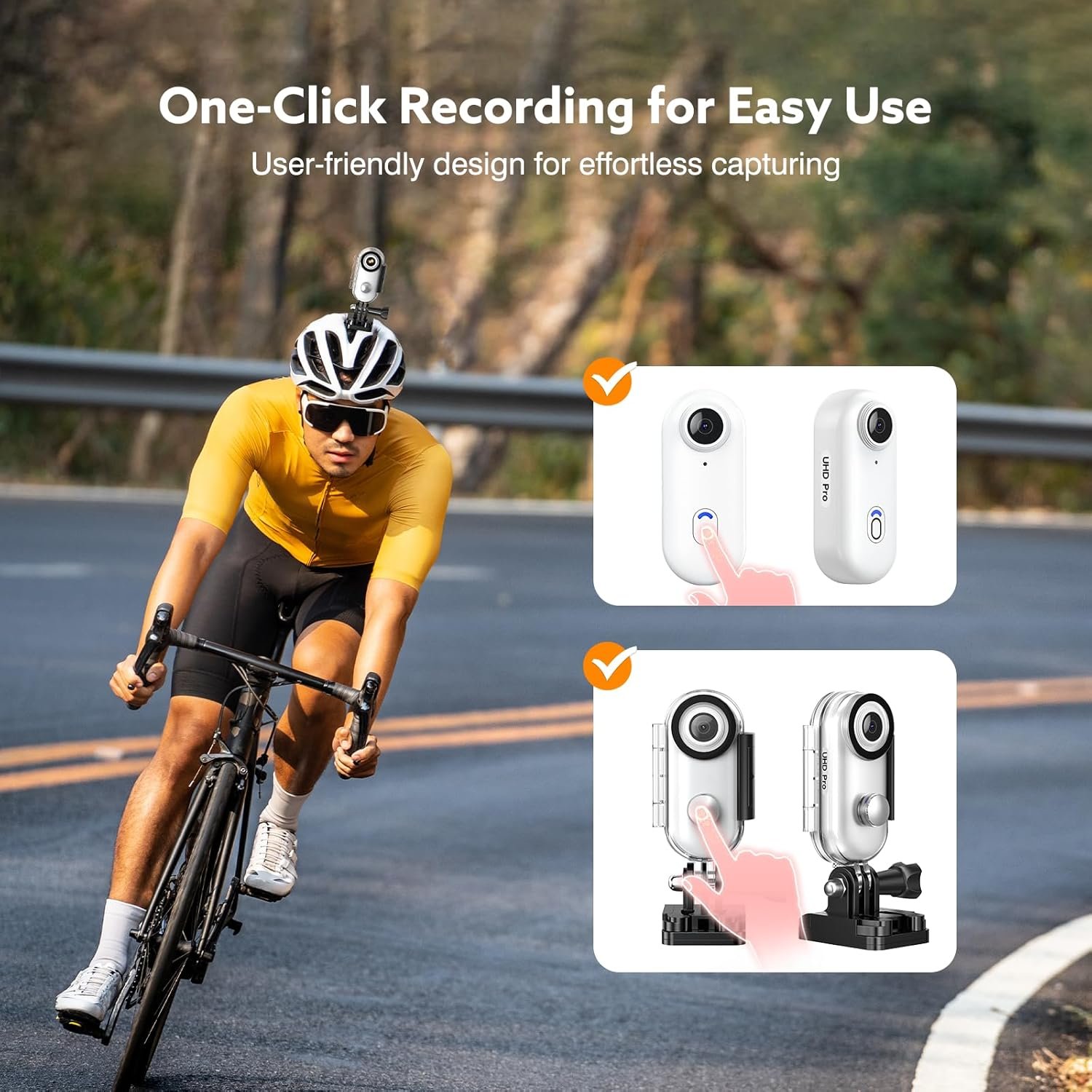Sakerplus Magnetic FHD Action Camera
