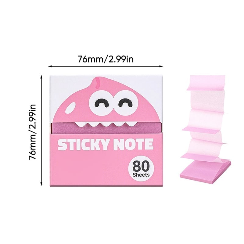 Monster Pop-Up Sticky Notes