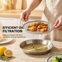Oil Draining & Food Strainer Tray