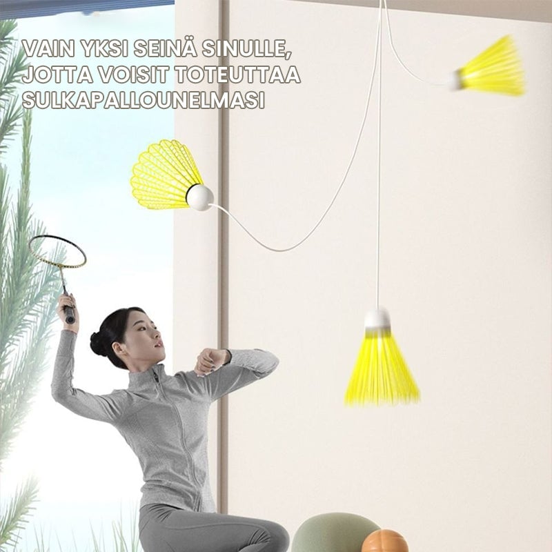 Automaattinen palautus sulkapalloharjoittelija