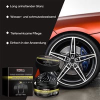 Autoreifen-Renovierungswachs