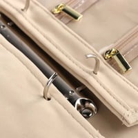 Étui de rangement de bijoux portable en cuir