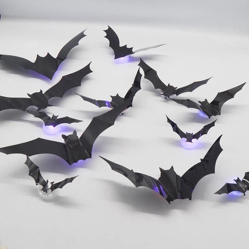 3D-fladdermusdesign LED-dekoration