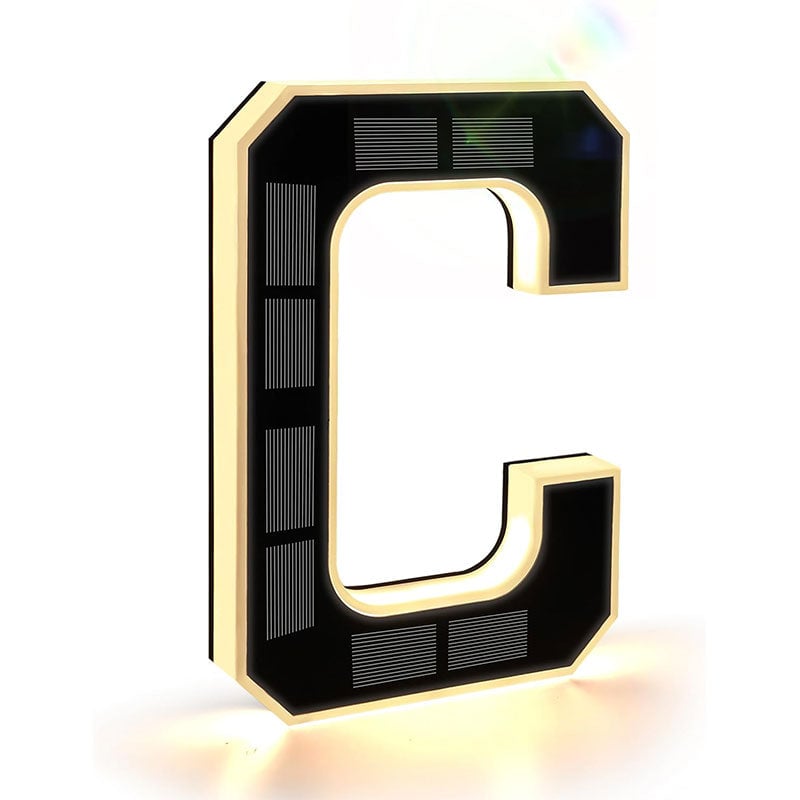 Solarbetriebene, Wasserdichte LED-Hausnummern