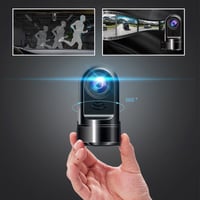1080P HD 360° roterende Mini ADAS-dashcam