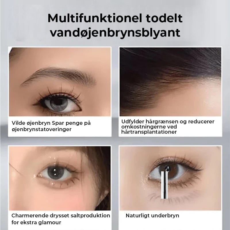 Blyant med mikroforkspids Langtidsholdbar vandfast brynblyant