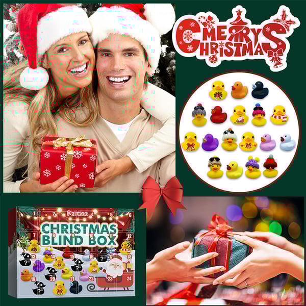 Advent Calendar 2023 - 24 Rubber Ducks for Kids