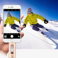 3-in-1 High-Capacity USB Drive with Fingerprint Security