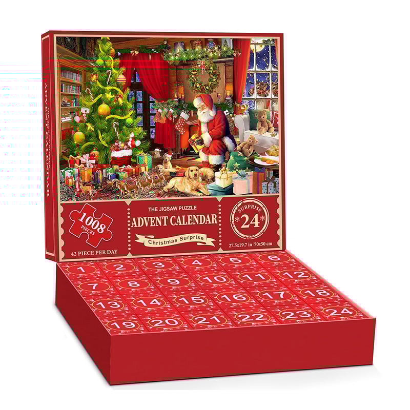 Kerstpuzzel-adventskalender 2023