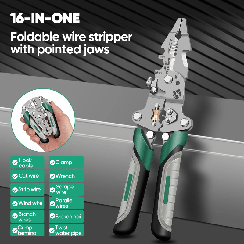 Sale - 18 in 1 Foldable Wire Stripper