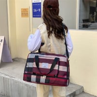Faltbare Reisetasche mit Trocken-/Nasstrennung