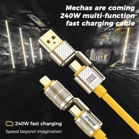 240W 4-in-1 data cable