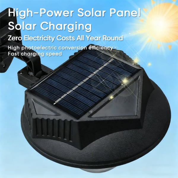 Sakerplus Solar Pendant Light with Motion Sensor