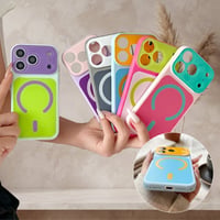 Magnetic Color Block Phone Case