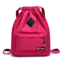 Drawstring Folding Backpack Outdoor Travel Bag