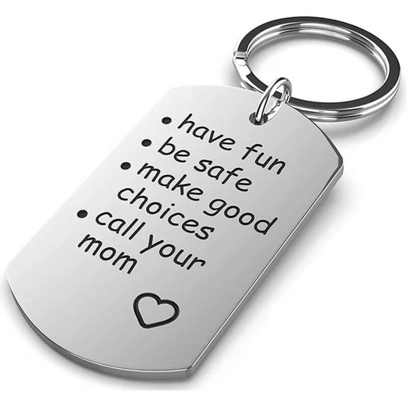 Gifts For Boys Girls Stainless Steel Keychain