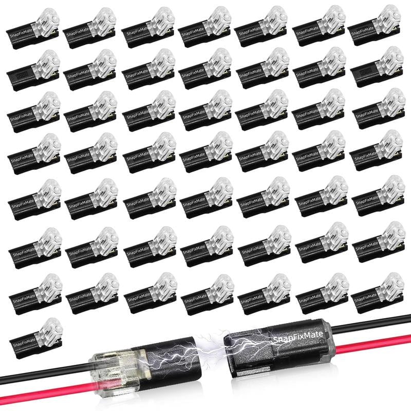 LED-Stripe Kontaktplugg med Låsespenne
