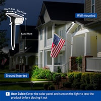 Outdoor Solar Landscape Spotlights