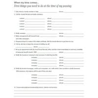 Putting Things In Order to Help My Loved Ones When I'm Gone