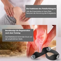 Silikon-Patella-Kniegurt zur Linderung von Knieschmerzen