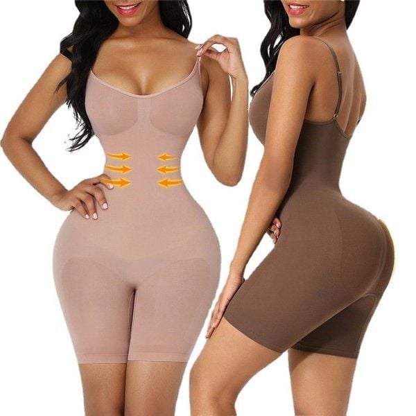 Shapewear med mavekontrol til hele kroppen