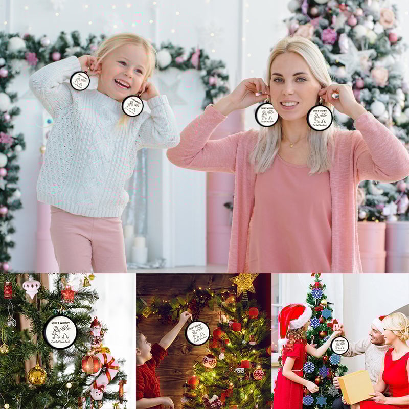 🎄Funny Wooden Tree Ornament