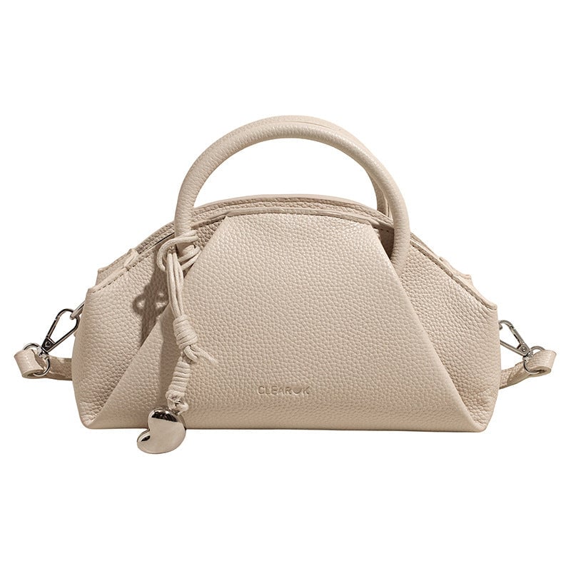 Fashion Simple Solid Colour Shoulder Bag