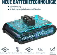 Saker 4/6 Zoll Mini Akku Kettensäge Einhandsäge