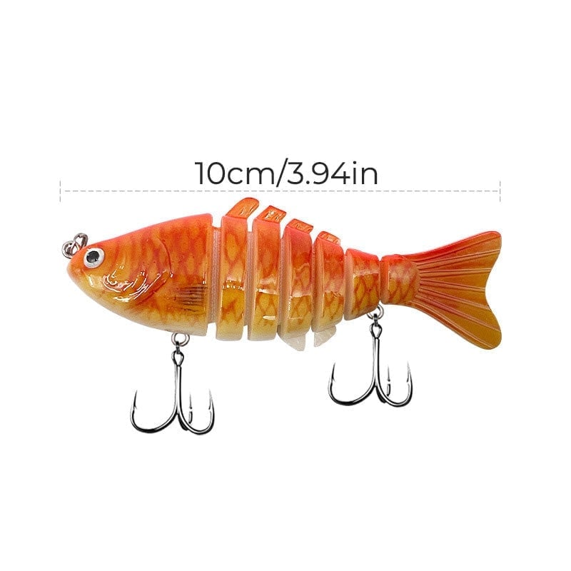 Multi-segmented Fish Swimbait Lure Set