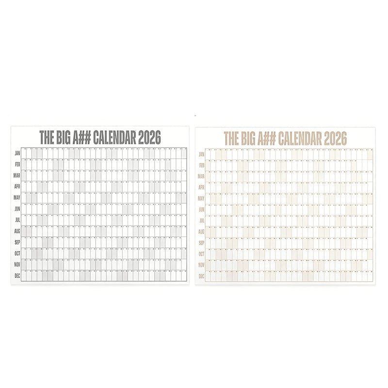Oversized Wall Calendar