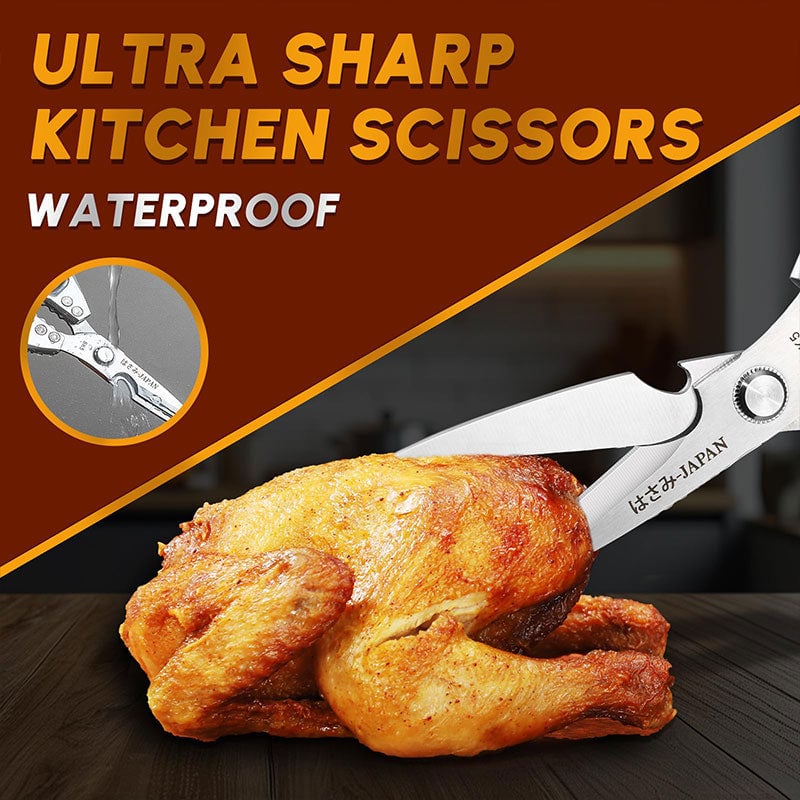 ✨ Kitchen Scissors All Purpose - Stainless Steel Kitchen Shears