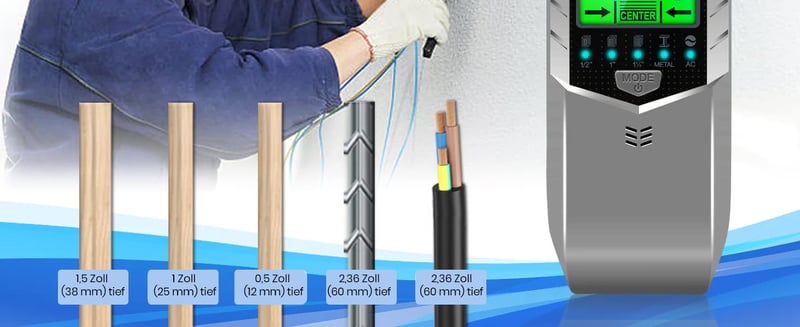 Sakerplus 5-in-1-Wandscanner
